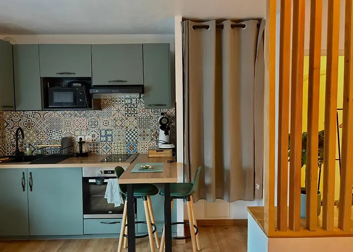 T1 Cosy Equipe, Proche Airbus Aeroport Апартаменты